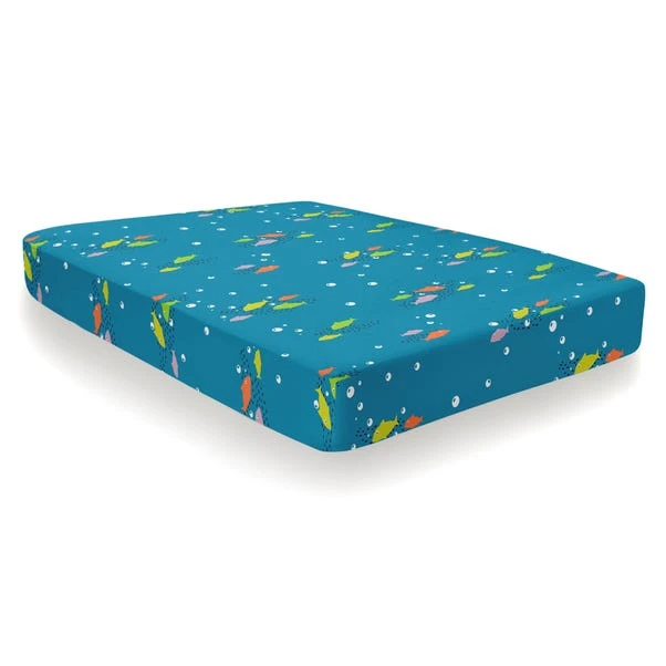 Sealife Multicoloured Single Fitted Sheet 5 Sealife Multicoloured Single Fitted Sheet - Image 3