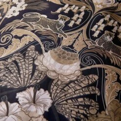 Laurence Llewelyn-Bowen Suburban Jungle Duvet Cover And Pillowcase Set Black -Home Furnishing Store 30858380 alt03