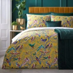 Laurence Llewelyn-Bowen Birdity 200 Thread Count Cotton Duvet Cover And Pillowcase Set 38 Laurence Llewelyn-Bowen Birdity 200 Thread Count Cotton Duvet Cover And Pillowcase Set -Home Furnishing Store 30858382