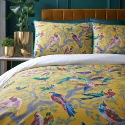 Laurence Llewelyn-Bowen Birdity 200 Thread Count Cotton Duvet Cover And Pillowcase Set 39 Laurence Llewelyn-Bowen Birdity 200 Thread Count Cotton Duvet Cover And Pillowcase Set -Home Furnishing Store 30858382 alt01