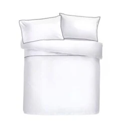 Serene Pom Pom Duvet Cover And Pillowcase Set Grey -Home Furnishing Store 30859036 alt02