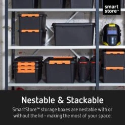SmartStore Pro Box 14L With Inserts, Black & Orange -Home Furnishing Store 30859451 alt03