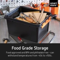 SmartStore Pro Box 14L With Inserts, Black & Orange -Home Furnishing Store 30859451 alt04
