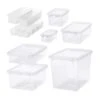 SmartStore Home Bundle Set Of 8 Assorted Boxes, Clear 1 SmartStore Home Bundle Set Of 8 Assorted Boxes, Clear -Home Furnishing Store 30859463