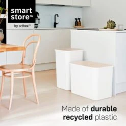 SmartStore Collect Recycling Solution 76L, White -Home Furnishing Store 30859486 alt07