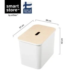 SmartStore Collect Recycling Solution 76L, White -Home Furnishing Store 30859486 alt09