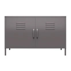 Bradford 2 Door Metal Accent Cabinet 41 Bradford 2 Door Metal Accent Cabinet -Home Furnishing Store 30860008 alt04