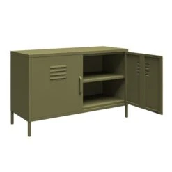 Bradford 2 Door Metal Accent Cabinet 27 Bradford 2 Door Metal Accent Cabinet -Home Furnishing Store 30860010 alt06