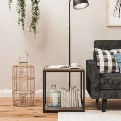 Quincy End Table, Weathered Oak 13 Quincy End Table, Weathered Oak -Home Furnishing Store 30860053 alt03