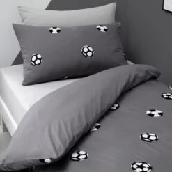 Tufted Football Duvet Cover & Pillowcase Set -Home Furnishing Store 30861100 alt02