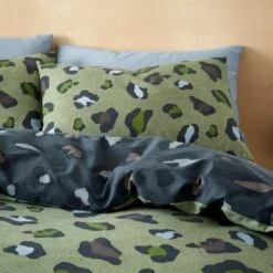 Leopard Duvet Cover And Pillowcase Set 23 Leopard Duvet Cover And Pillowcase Set -Home Furnishing Store 30861114 alt01
