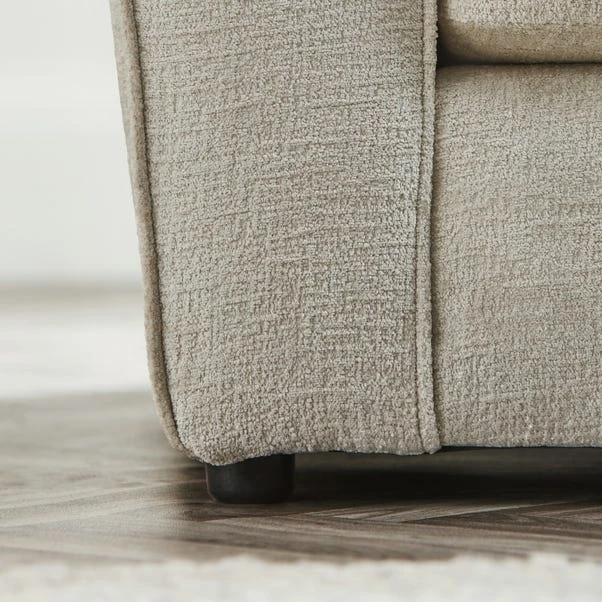 Blake Curved Arm Scatter Back Soft Texture Chenille Light Natural Corner Chaise 20 Blake Curved Arm Scatter Back Soft Texture Chenille Light Natural Corner Chaise - Image 18