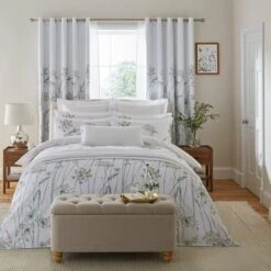 Dorma Purity Meadow 100% Cotton Duvet Cover And Pillowcase Set -Home Furnishing Store 30862294 alt03