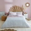 Maeva Tile Print Duvet Cover And Pillowcase Set -Home Furnishing Store 30862357