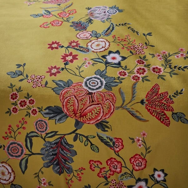 Tiverton Floral Trail Cotton Sateen Duvet Cover And Pillowcase Set 10 Tiverton Floral Trail Cotton Sateen Duvet Cover And Pillowcase Set - Image 8