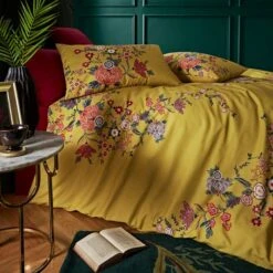 Tiverton Floral Trail Cotton Sateen Duvet Cover And Pillowcase Set 16 Tiverton Floral Trail Cotton Sateen Duvet Cover And Pillowcase Set -Home Furnishing Store 30862375 alt03