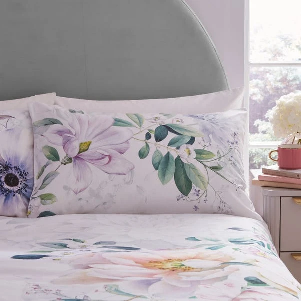 Tansy Floral Cotton Sateen Duvet Cover And Pillowcase Set 13 Tansy Floral Cotton Sateen Duvet Cover And Pillowcase Set - Image 11