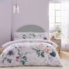 Tansy Floral Cotton Sateen Duvet Cover And Pillowcase Set -Home Furnishing Store 30862381