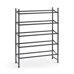 5 Tier Extendable Metal Shoe Rack 15 5 Tier Extendable Metal Shoe Rack -Home Furnishing Store 30862494 alt02