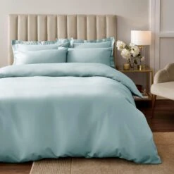 Soft & Silky Duvet Cover And Pillowcase Set -Home Furnishing Store 30862650