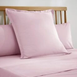 Pure Cotton Continental Square Pillowcase -Home Furnishing Store 30863852