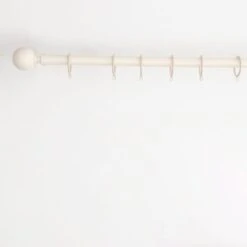 Pack Of 6 28mm Lined Curtain Rings