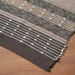 Luxe Brown Woven Throw 5 Luxe Brown Woven Throw -Home Furnishing Store 30864102 alt01