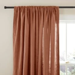 Linen Slot Top Curtains -Home Furnishing Store 30866371