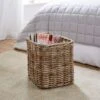 Churchgate Rattan Square Storage Basket 1 Churchgate Rattan Square Storage Basket -Home Furnishing Store 30866699