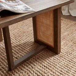 Mila 2-3 Seater Dining Bench, Mango Wood 12 Mila 2-3 Seater Dining Bench, Mango Wood -Home Furnishing Store 30867330 alt04