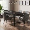 Fulton 4-6 Seater Rectangular Extendable Dining Table 1 Fulton 4-6 Seater Rectangular Extendable Dining Table -Home Furnishing Store 30867355