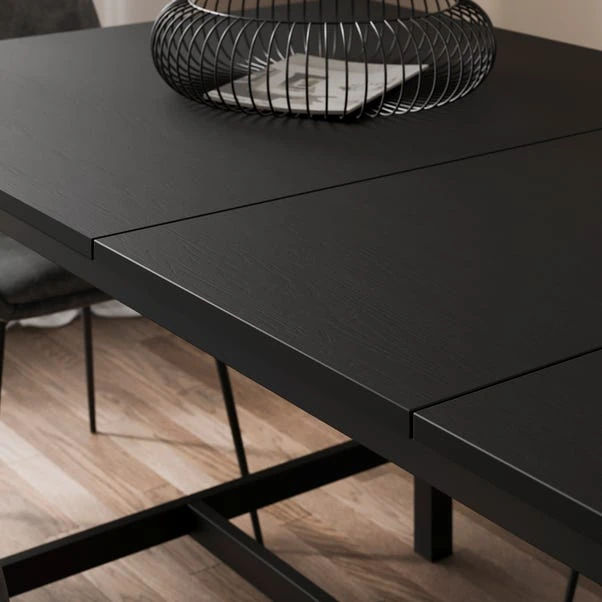 Fulton 4-6 Seater Rectangular Extendable Dining Table 6 Fulton 4-6 Seater Rectangular Extendable Dining Table - Image 4