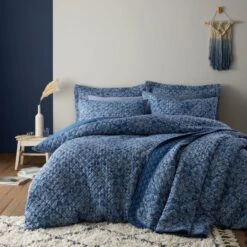 Edie Blue Bedspread