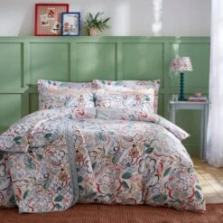 Heart And Soul Ayva Floral Duvet Cover & Pillowcase Set -Home Furnishing Store 30868276