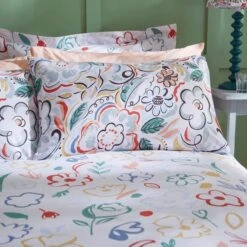 Heart And Soul Ayva Floral Duvet Cover & Pillowcase Set -Home Furnishing Store 30868276 alt01