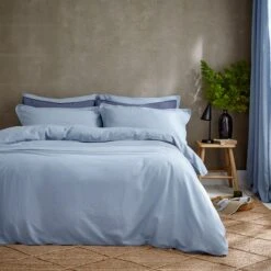 Cotton Linen Duvet Cover & Pillowcase Set -Home Furnishing Store 30868624 alt02