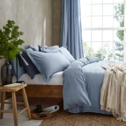Cotton Linen Duvet Cover & Pillowcase Set -Home Furnishing Store 30868627 alt01