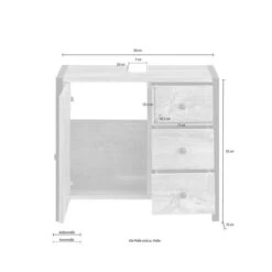 Colton Undersink Unit, Concrete Effect -Home Furnishing Store 30869870 alt09