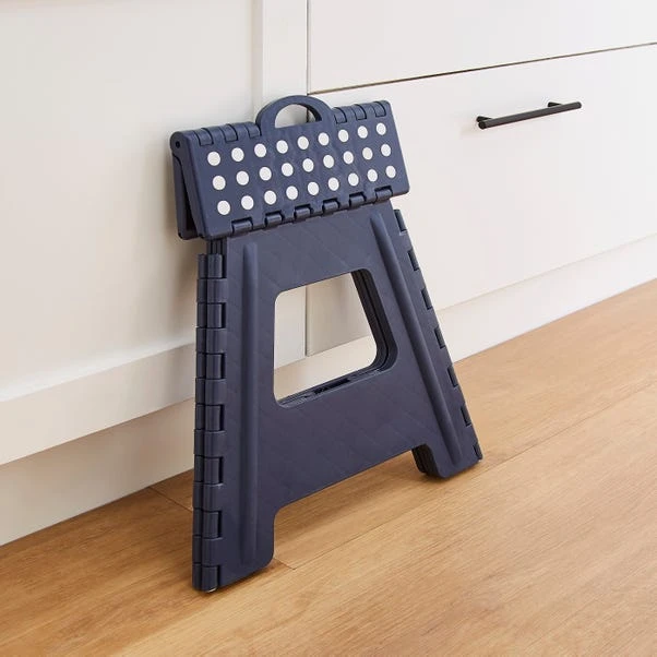 Large Navy Step Stool 4 Large Navy Step Stool - Image 2
