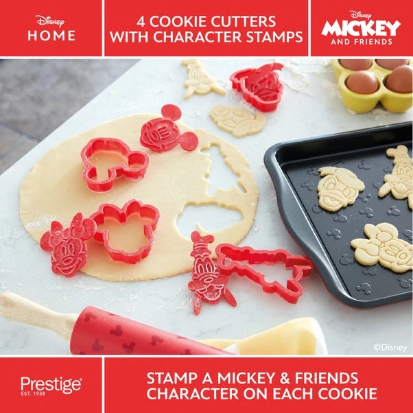 Prestige Bake With Mickey Cookie Cutter Bakeware Set 10 Prestige Bake With Mickey Cookie Cutter Bakeware Set - Image 8