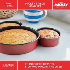 Prestige Bake With Mickey Cake Bakeware Set 17 Prestige Bake With Mickey Cake Bakeware Set -Home Furnishing Store 30870478 alt05