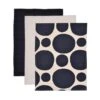 Set Of 3 Spot Tea Towels -Home Furnishing Store 30870533