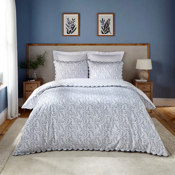 Dorma Eventide 100% Cotton Duvet Cover & Pillowcase Set 3 Dorma Eventide 100% Cotton Duvet Cover & Pillowcase Set