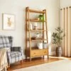 Churchgate Walton Ladder Bookcase, Oak 1 Churchgate Walton Ladder Bookcase, Oak -Home Furnishing Store 30871587