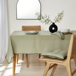 Contrast Stitch Tablecloth