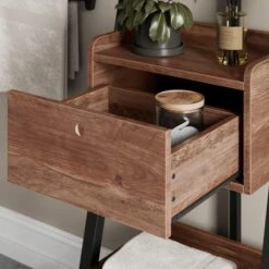 Fulton Bathroom Ladder Shelf, Pine Effect 12 Fulton Bathroom Ladder Shelf, Pine Effect -Home Furnishing Store 30873186 alt04