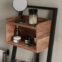 Fulton Bathroom Ladder Shelf, Pine Effect 13 Fulton Bathroom Ladder Shelf, Pine Effect -Home Furnishing Store 30873186 alt05