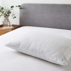 Hotel Luxury Cotton Duck Feather & Down Side Sleeper Pillow