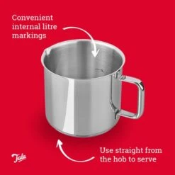 Tala Performance Classic Stainless Steel Milk Sauce Pot, 1.9L 13 Tala Performance Classic Stainless Steel Milk Sauce Pot, 1.9L -Home Furnishing Store 30873913 alt05
