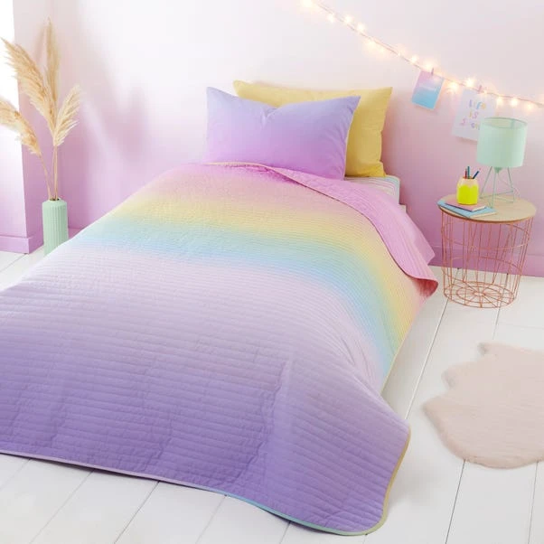 Rainbow Ombre Bedspread 3 Rainbow Ombre Bedspread